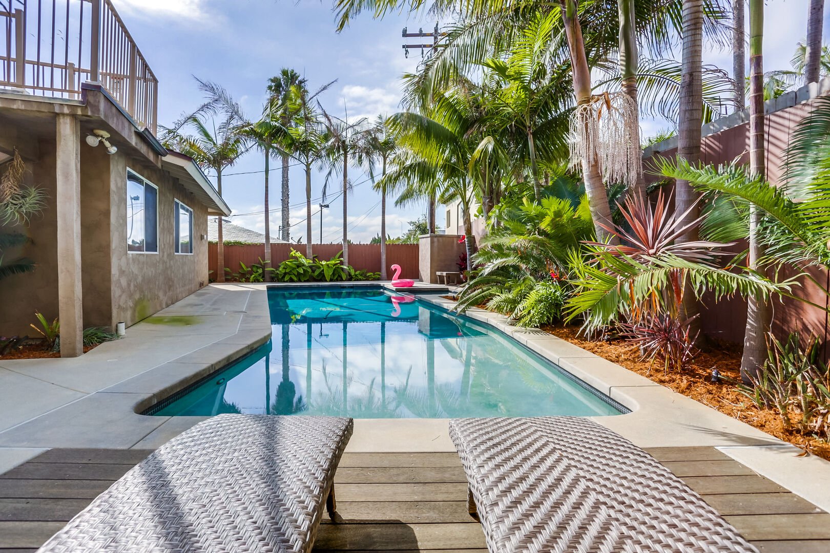 Mission Beach vacation rental with pool